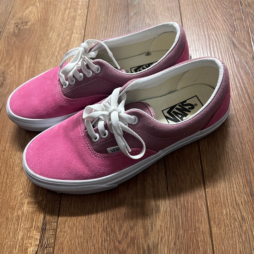 Pink Vans size 8